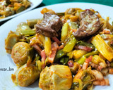 Foto del paso 6 de la receta: Salteado de alcachofas con ajos tiernos, bacon y foie