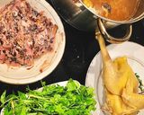 Hình bước làm 5 của món Phở gà mọc