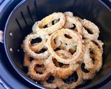 Hình bước làm 4 của món Onion rings / Air Fryer