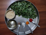 મેથીની લોટ વાળી ભાજી (Methi Besan Shak Recipe In Gujarati)