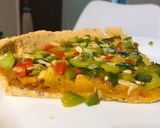 Foto del paso 1 de la receta: Tarta bicolor de calabaza y zapallito con masa de arroz y garbanzo