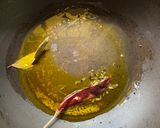 A picture of step 15 of Monsoon Season Bengali Khichudi Thali for lunch.