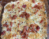 A picture of step 2 of Jalapeno popper dip.