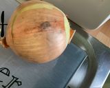 Une image de l'étape 1 de Poulet à la crème, champignons et épices.