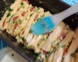 Garlic Scallion Smoke Beef Bread langkah memasak 5 foto