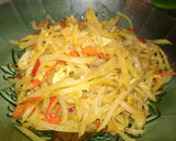 Foto langkah ke 4 dari resep Tumis Pepaya Muda.