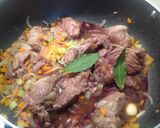 A picture of step 3 of Beef Stew with Red Beans and Potatoes.
