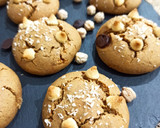 Foto del paso 6 de la receta: Cookies de chocolate 🍫 y coco 🥥 con harina de garbanzos