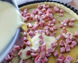 Une image de l'étape 7 de Quiche lardons et dés de jambon au Cook Expert.