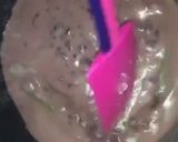 Gambar langkah 3 resipi Bubur Pulut Hitam.