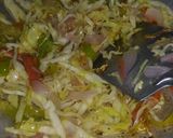 A picture of step 3 of Veg hakka Noodles.