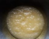 A picture of step 1 of Bread halwa.