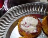 A picture of step 4 of Shahi Gajar Pak sandwich.
