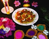 A picture of step 9 of Rasila Kakara Pitha.