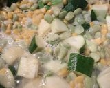 A picture of step 3 of Three Sisters Summer Squash Succotash.