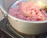 Foto langkah ke 3 dari resep Nasi Bakar Tongkol Kulit Buah Naga.