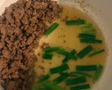 A picture of step 3 of Easy Beef and Potato Bowl with Green Onion, Toasted Sesame Seeds, and Spicy Chili Crisp.