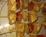 A picture of step 2 of Paneer Tikka.