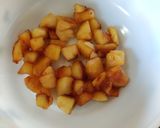 A picture of step 5 of Caramelised Apple Pudding.