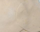 A picture of step 2 of Wheat poori.