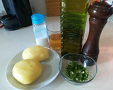 Foto del paso 1 de la receta: Patatas a la vinagreta