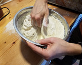 A picture of step 4 of All-Purpose No-Kneed Bread.