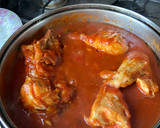 Foto del paso 8 de la receta: Pollo en pasta de tomate