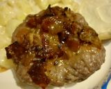 A picture of step 4 of Apricot Bacon Jam on Ground Pork Sandwiches.