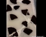 Foto langkah ke 2 dari resep Puding susu oreo.