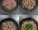 รูปขั้นตอนการทำที่ 4 ของ ข้าวต้มหมูสับเห็ดฟาง