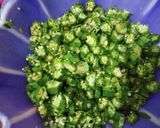 A picture of step 2 of Okro pepper soup (Ila alasepo).
