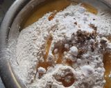 A picture of step 1 of Mother's day special rasmalai cake.