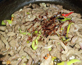 Foto del paso 5 de la receta: Fajitas de carne de res con salsa soya