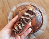 Une image de l'étape 4 de Gâteau zébré.