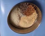 A picture of step 1 of Nutritious Khichdi - One Pot meal.