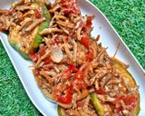 Foto langkah ke 5 dari resep Tumis Terong Hijau Teri (versi 2).