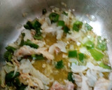Foto del paso 2 de la receta: Arroz caldoso con bacalao, alcachofas y habas