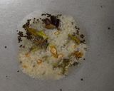 A picture of step 3 of Moong dal.