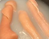 รูปขั้นตอนการทำที่ 1 ของ โฮมเมดแคปหมูพองกรอบ ด้วยหม้อทอดไร้น้ำมัน (Home made Chicharrones with airfryer)
