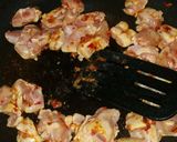 A picture of step 3 of Chilli Chicken Stir Fry 🌶️🐔.