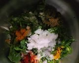A picture of step 2 of Bhaji vada.