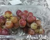 A picture of step 1 of Red Globe Grapes Salad with Chia Seeds.
