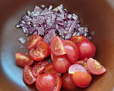 Színes bulgursaláta recept fázis 2 fotója