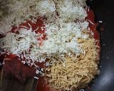 A picture of step 2 of Strawberry Burfi.