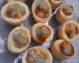 A picture of step 6 of Aloo handi chat.