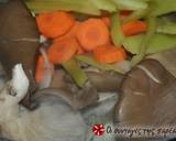 Μανιτάρια pleurotous με μοσχάτο Λήμνου φωτογραφία βήματος 7