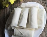 Gambar langkah 2 resipi Popia Pisang.