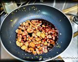 Foto del passaggio 6 della ricetta Filetto di Manzo Sous-Vide con Mazze di Tamburo e Castagne