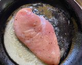 A picture of step 2 of Chicken Steak with Chimichurri.