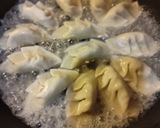 Une image de l'étape 5 de Gyozas aux champignons.